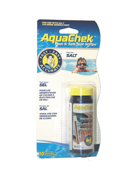 Bandelettes d'Analyse Aquachek Sel