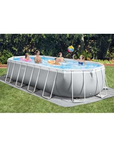 Piscine Prism Frame ovale 610 x 305 x 122 cm