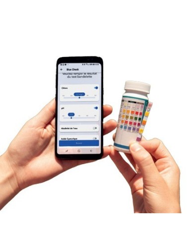Blue Check - Bandelettes d'analyse 5 en 1