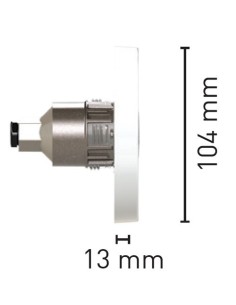 Enjoliveur Mini-Chroma Blanc (MINI-BRIO+ ET MINI-BRIO 2) 2