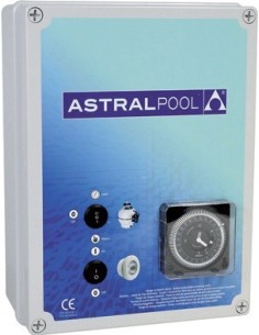 Stuurkast monofasig (Filtratie + Transfo 100 W -