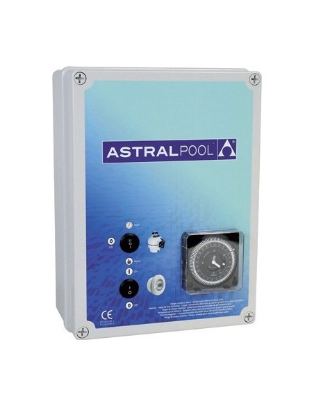 Coffret électrique monophasé (Filtration + Transfo 100 W - 6 à 10A)