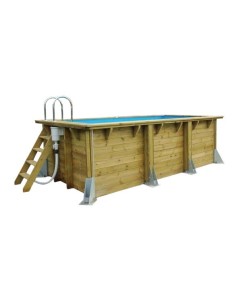 Houten zwembad Ubbink Azura 450 x 250 x H 126 cm