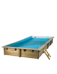 Houten zwembad Ubbink Azura 505 x 350 x H 126 cm