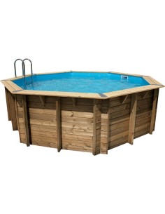 Houten zwembad Ubbink Océa Ø 430 x H 120 cm -