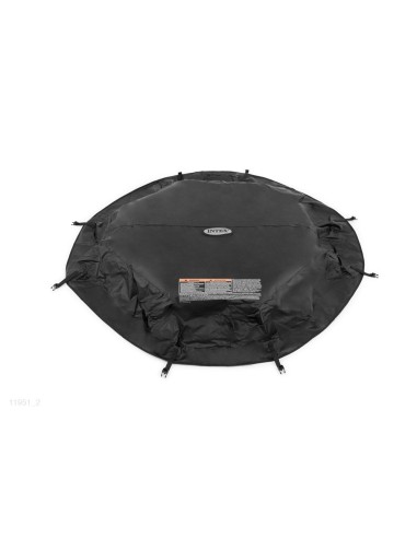 Couverture pour spa octogonal bulles et jets 4 places Intex