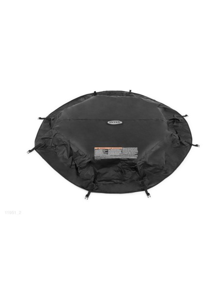 Couverture pour spa octogonal bulles et jets 4 places Intex