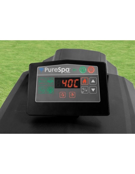 Opblaasbare achthoekige Carbone spa - 4 plaatsen