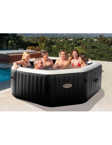 Spa gonflable Carbone octogonal 6 places