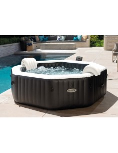Opblaasbare Carbone spa octogonal 6 plaatsen -