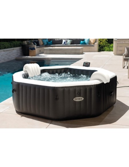 Spa gonflable Carbone octogonal 6 places