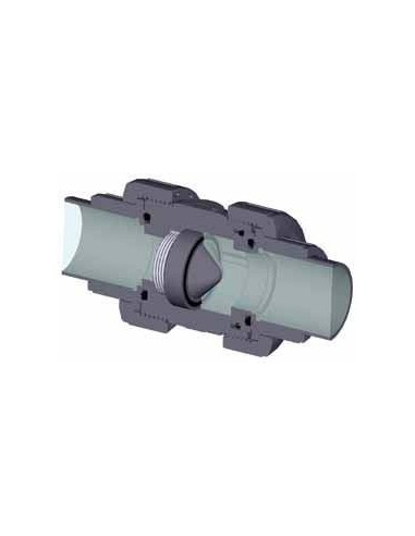 Clapet anti-retour Ø50 mm (avec ressort)