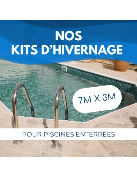 Kit Hivernage Piscine Enterrée 7x3m