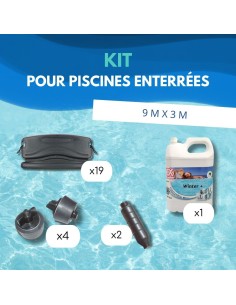 Kit Hivernage Piscine Enterrée 9x3m 2