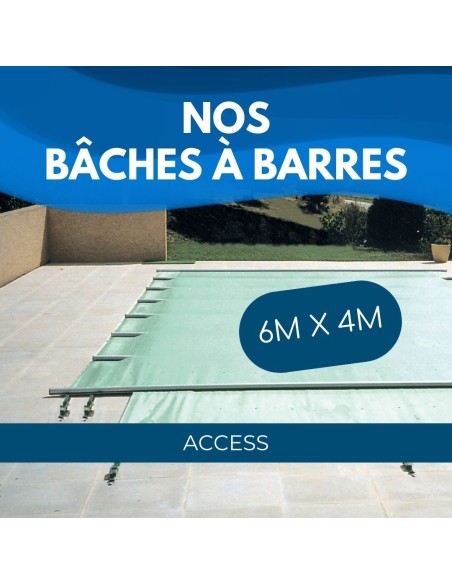 Veiligheidstaafafdekking Access 580 g/m² voor