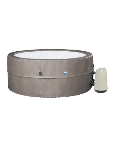 NetSpa Vita Premium halfstijve spa voor 6 personen + Meubelset (5 elementen)
