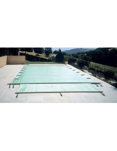 Bâche à barres de sécurité Access 580 g/m² pour piscine 9m x 4m 2