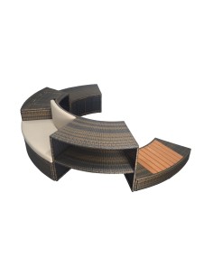 Pack NetSpa Vita 4 places + Mobilier (5 éléments) 2
