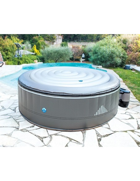 NetSpa Couvercle gonflable pour spa rond (Ø140 cm)