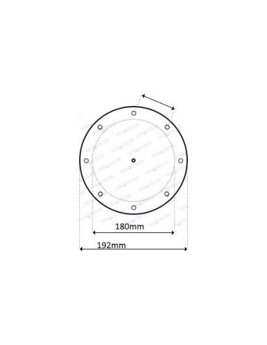 Joint de couvercle Filtre à sable CANTABRIC D.400 à D.750 (ASTRAL)