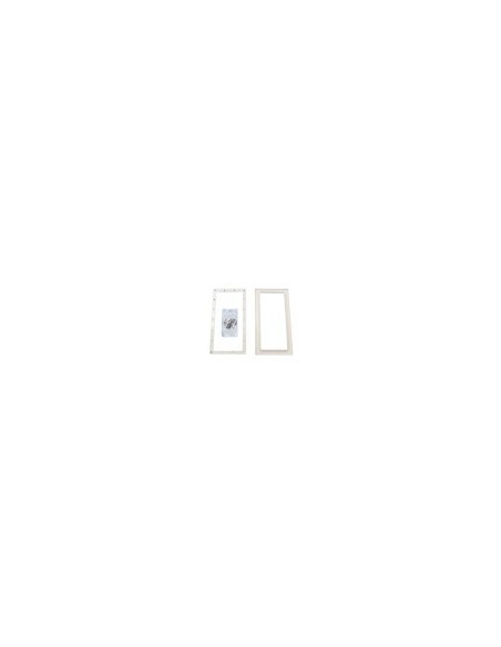 Bride skimmer Grande Meurtrière + Enloliveur (vis Parker) - Blanc - Panneaux