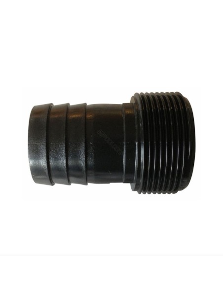 Raccord cannelée 39 mm à visser sur 1"1/2