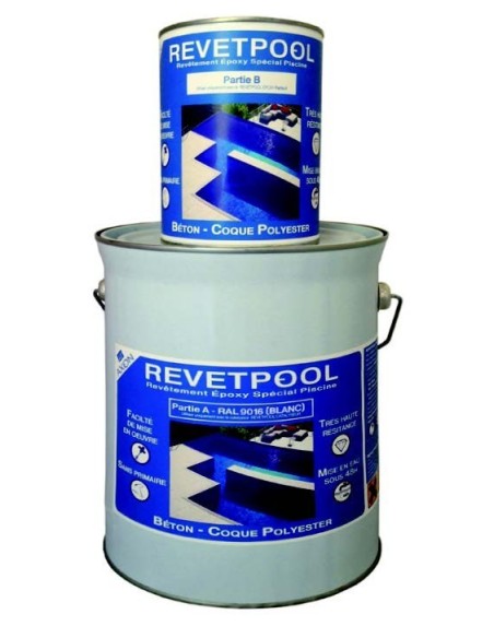Kit Revetpool Époxy Bleu Pâle 8,5KG