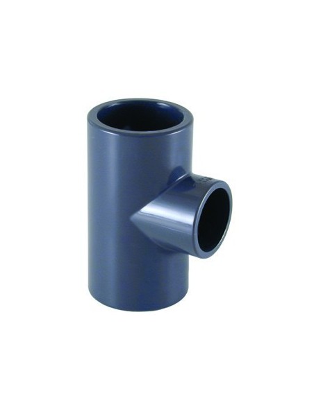 PVC T-stuk 90° te lijmen Ø50 mm