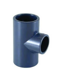 PVC T-stuk 90° te lijmen Ø63 mm