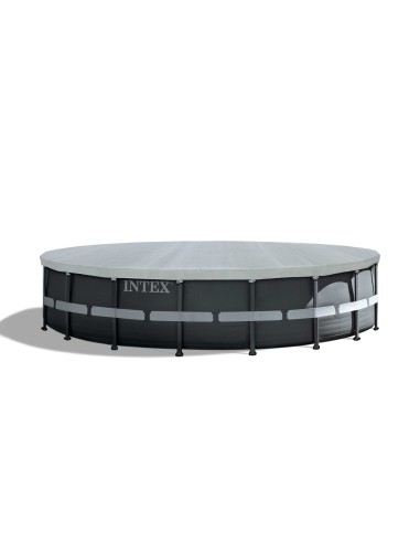 Bâche de protection Deluxe piscine tubulaire ronde Ø 732 cm