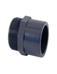 Embout PVC fileté mâle à coller Ø63 mm x 2''