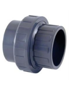Raccord PVC union 3 pièces à coller Ø63 mm