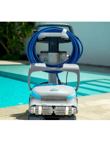 Dolphin ZENIT 20 zwembadrobot van Maytronics (met transportkar)