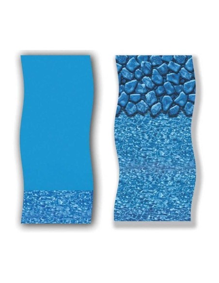 Liner piscine hors sol 4,57m x 1,32m - Overlap - Boulder