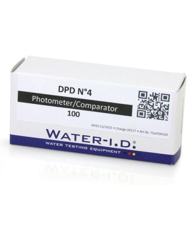 Pastilles DPD n°4 PoolLab – Oxygène actif – Water-I.D. – Réf. 76966