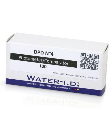 Pastilles DPD n°4 PoolLab – Oxygène actif – Water-I.D. – Réf. 76966