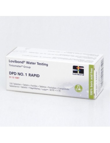 Pastilles DPD n°1 Rapid Lovibond 511310BT – Boîte de 100