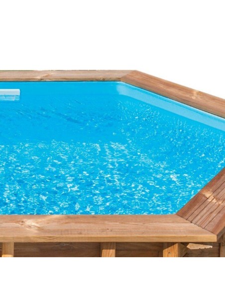 Bâche à bulles ronde Ø360 cm bleu – Piscine Ubbink 7514909