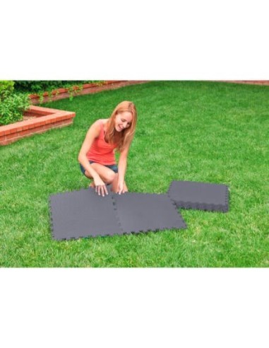 Intex puzzelvloerbescherming 50 × 50 cm – grijs