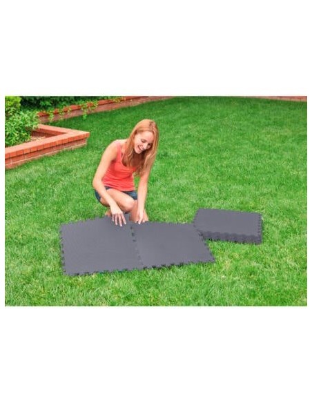 Intex puzzelvloerbescherming 50 × 50 cm – grijs