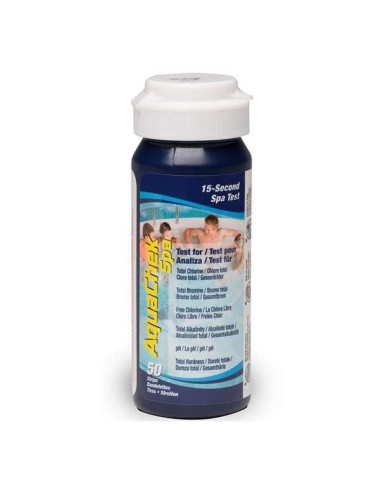 Bandelettes d'Analyse Aquachek SPA: 6 en 1
