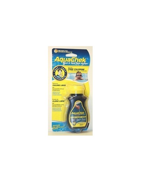 Analysestrookjes Aquachek: geel 4 in 1