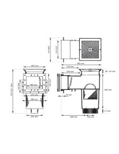 Skimmer AUTO-SKIM petite meurtrière (Liner) 2