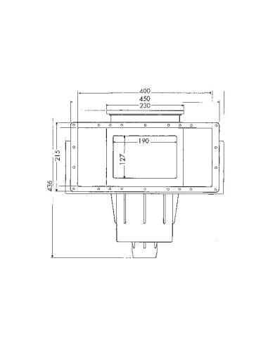 Skimmer premium silencieux grande meurtrière (piscine béton)