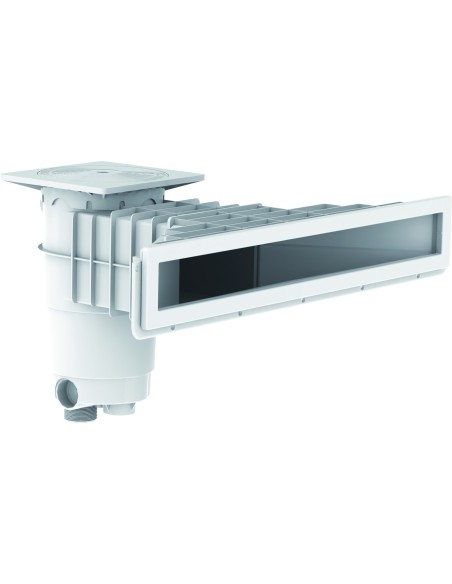 Skimmer design A800 Gris clair (béton/liner)