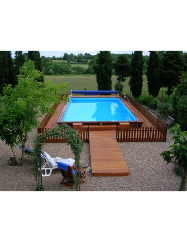 Piscine bois rectangulaire Mister-Wood 300 x 500 x 130 cm