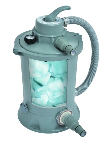 Groupe de filtration 3 m³/h (Pompe + filtration) pour piscine