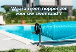 Waarom een noppenfolie installeren voor uw zwembad?
